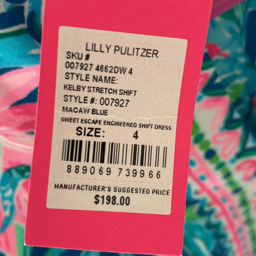 Lilly Pulitzer Women Dress Escape Shift Dress NWT - Picture 5 of 6